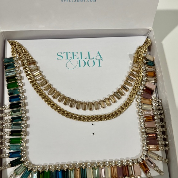 Maxed Out Ombre Crystal Statement Multi- STELLA&DOT - Picture 5 of 5